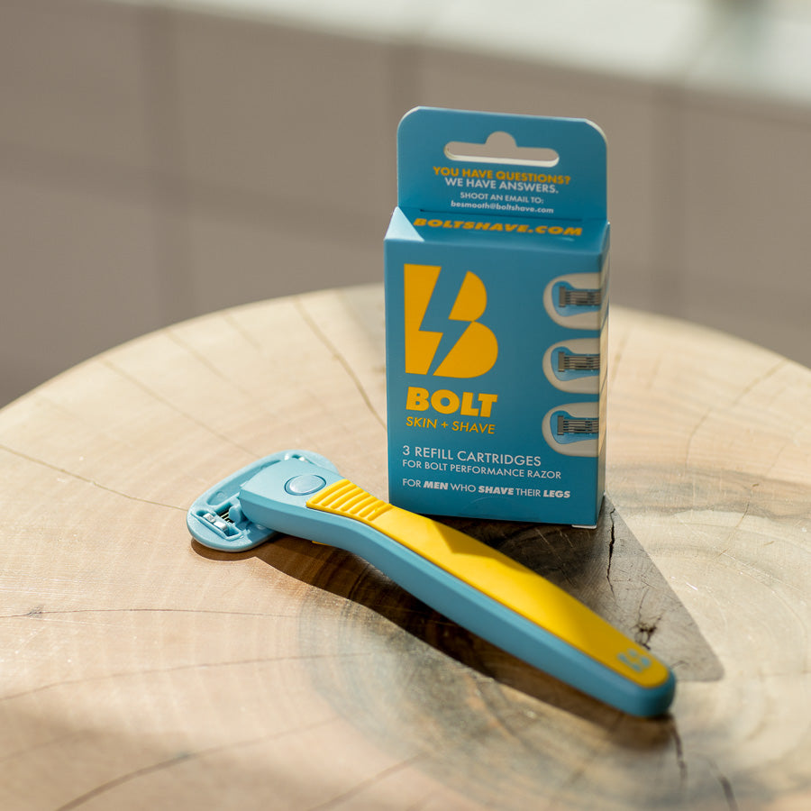 bolt performance razor and refill cartridges